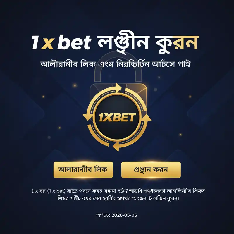 1 x bet লগইন এবং অল্টারনেটিভ লিঙ্ক গাইড